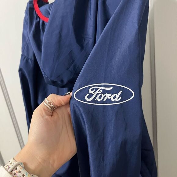 Twins Navy Blue Windbreaker Jacket - Picture 6 of 6